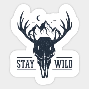 Stay Wild Sticker